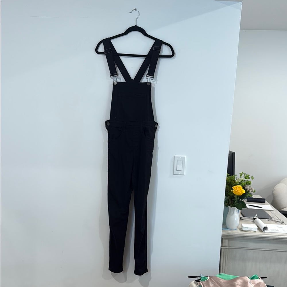 Blank NYC Black Overalls